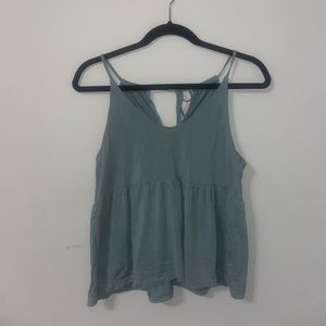 american Eagle Sage Green tank